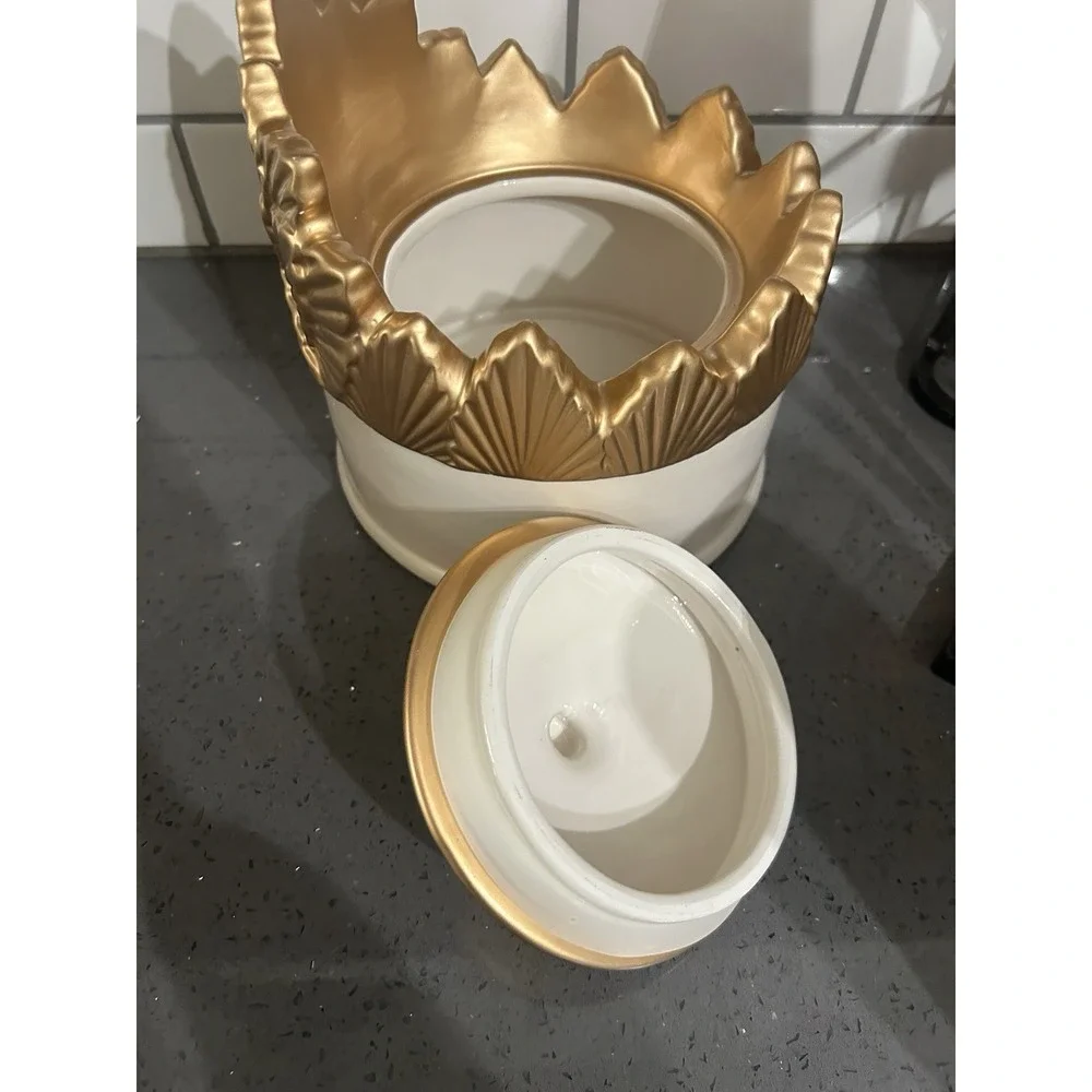 David's Cookies Disney Glinda Crown Tiara Cookie Jar The‎ Great & Powerful Oz